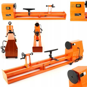 Tokarka Stołowa Do Drewna Z Regulacją 650w 1000mm