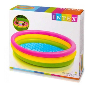 Intex Dmuchany Basenik Tęczowy 86X25 Cm 58924