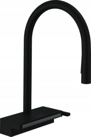 Hansgrohe Bateria kuchenna Aquno Select CZARNY MAT