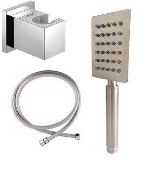 ZESTAW Uchwyt GROHE 27693000 + słuchawka + wąż 150