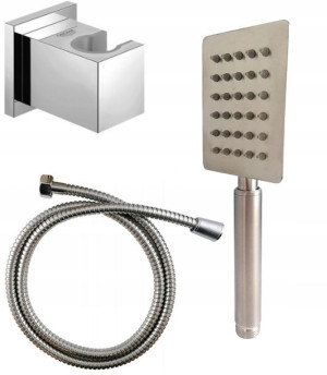ZESTAW Uchwyt GROHE 27693 + słuchawka wąż 150oplot