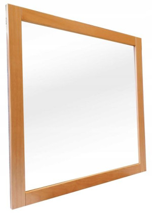 Lustro ELITA prostokątne w ramie rama 75 x 77 cm