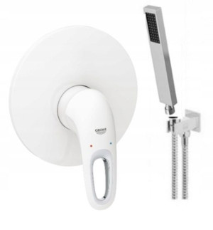 ZESTAW PRYSZNICOWY Bateria GROHE + kpl. natryskowy