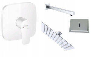 ZESTAW PRYSZNICOWY bat. HANSGROHE deszczownia 25