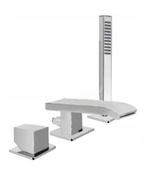 Bateria wannowa TRES 3-otworowa 202.661.02 SLIM-TR