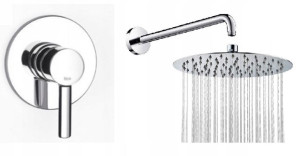ZESTAW Bateria Roca + ramię 30cm deszczownica 30cm