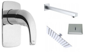 Zestaw Bateria Roca + ramię 30 cm+ deszczownica 20