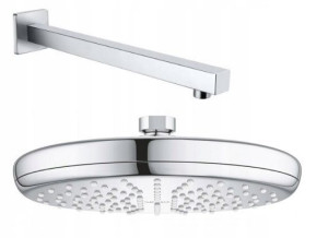GROHE Deszczownica okrągła 210mm + ramię 30 cm