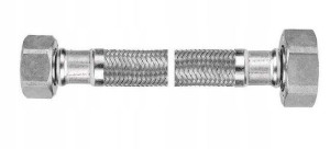 Wąż wężyk w oplocie N-N 3/4 x 1/2 50 cm