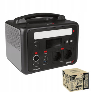 Stacja Zasilania 640wh Generator 600w/1200w 230v