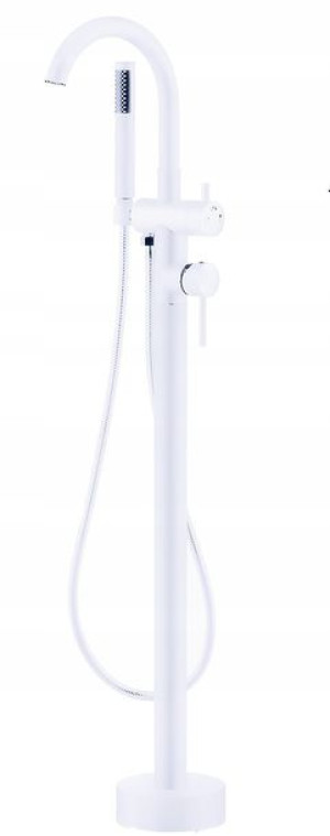 Bateria Wannowa Stojąca Wolnostojąca 8028w Biała