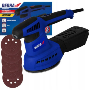 Dedra Ded7947 Szlifierka Mimośrodowa 430w 125mm