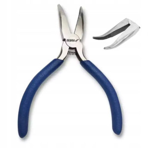 Dedra Szczypce Precyzyjne Wydłużone, Wygięte 130mm