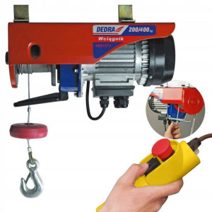 Dedra Wciągarka Elektryczna Linowa 1000w 200/400kg