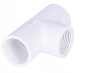 Trójnik 3/4" KW/GW/KW PVC do klejenia