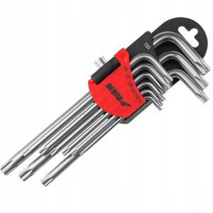 Dedra Zestaw Kluczy Torx Długich 06f221 9e T10-t50