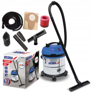 Dedra Odkurzacz Warsztatowy Sucho/mokro 1200w 20l