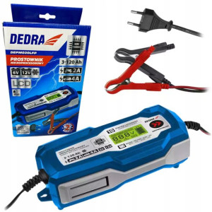 Dedra Prostownik Mikroprocesowy Lfp 6/12v 3-120ah