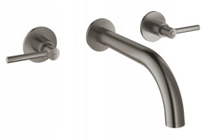 Grohe Bateria umywalkowa Atrio BRUSHED HARD GRAPHI