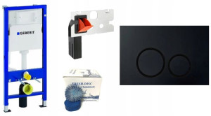 Geberit Stelaż Duofix Basic Delta Chrom Fresh Disc