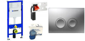 Geberit Stelaż Duofix Basic Delta Chrom Fresh Disc