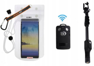 Kij Selfie Bluetooth do aparatów WODOSZCZELNE ETUI
