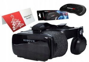 Okulary Gogle 3d Vr + Pilot Bluetooth Do Huawei P