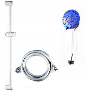 Drążek 60cm Grohe 27523 + rączka SN5 + wąż 175 cm