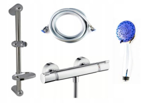 Hansgrohe 13116 + Drążek D1 + Rączka SN5 + Wąż 125