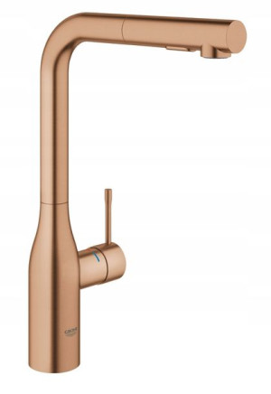 Grohe Bateria kuchenna Essence BRUSHED WARM SUNSET