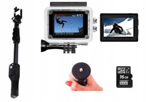 Kamera Na Wyjazd Wakacje + Kij Selfie 16 Gb