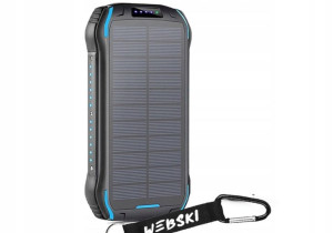 Mocny Powerbank Solarny Do Telefonu Doładowanie