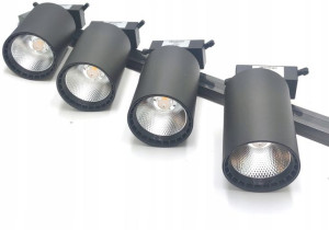 Oświetlenie Led Ledowe Pod Sufitem Na Szynach