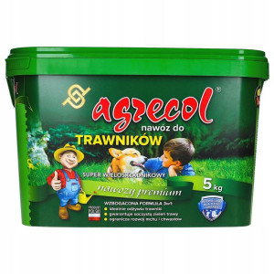 Nawóz Super Wieloskładnikowy Trawnik Agrecol 5 Kg