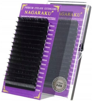 Rzęsy NAGARAKU Premium Mink D 0,07 15mm 16 pasków