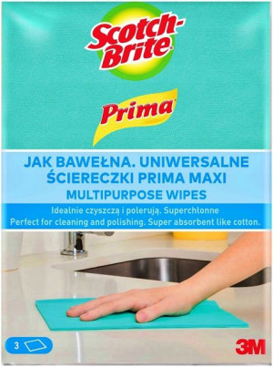 Ścierki Prima Maxi zielone 3szt.