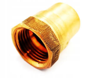 Mufa 1/2" x 22 mm mosiądz lut