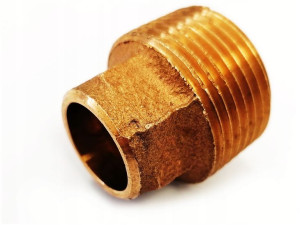 Nypel redukcyjny 15 mm x 3/4" GZ mosiądz lut