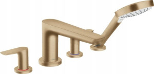 Hansgrohe Bateria Nawannowa Brąz Szczotkowany 4otw