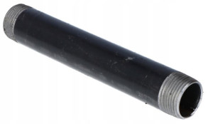 Sztucer stalowy 1 cal obustronnie gwintowany 30cm