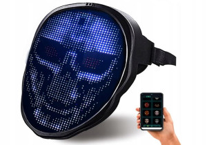 Maska Led Zabawa Bal Przebierańców Horror Fun