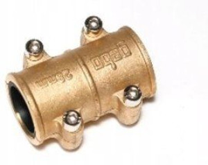 Gebo Mosiężny Zacisk Sufitowy 22mm Woda 046206022