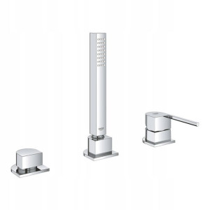 Grohe Bateria Wannowa 3-otworowa Nawannowa Plus