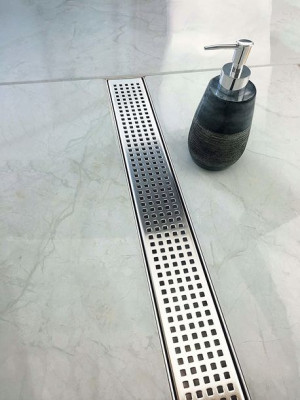 Odpływ Liniowy Podłogowy Niski 120cm Wzór M06