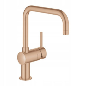 Grohe Bateria Kuchenna Minta Brushed Warm Sunset