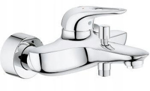 Grohe Bateria Wannowa Eurostyle Ścienna Chrom