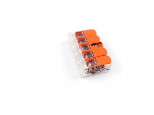 WAGO Złączka COMPACT DO PRZEWODÓW 5x4 mm dźwignia