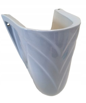 DEGER Półpostument ceramiczny DALIA - niebieski.