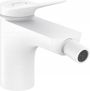 Hansgrohe Bateria bidetowa Vivenis korek BIAŁY MAT