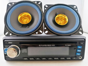Radio, odtwarzacz CD + głośniki do Sauny